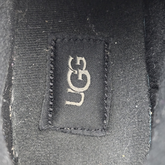 UGG Girls' Ashton Glitter Booties - Big Kids 4, Glitter Black - Picture 12 of 16